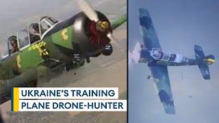 Ukraine turns Yak-52 two-seat trainer into Russian drone hunter-killer