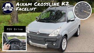 Aixam Crossline K2 Facelift 2009 -POV Drive Highspeed Walkaround