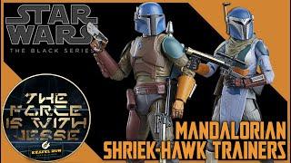 MANDALORIAN SHRIEK-HAWK TRAINERS - STAR WARS THE BLACK SERIES 2-PACK