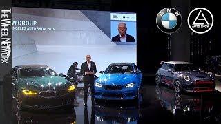 BMW Press Conference at the 2019 Los Angeles Auto Show