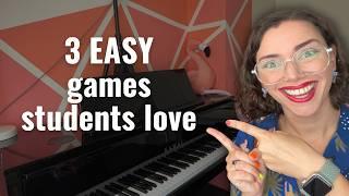 Rhythm Games for Piano Lessons