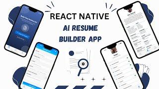  Let's build a Full Stack AI Resume Builder with REACT NATIVE using Expo | TypeScript