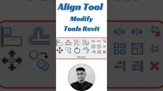 Modify Tools Revit Align Tool #shorts #revit #architecture #tutorial