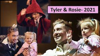 Tyler Joseph dad moments with Rosie 2021 + her first twenty one pilots show