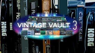 UVI Vintage Vault 3 - The Ultimative Vintage Synthesizer Collection with 65 instruments