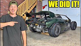 Rebuilding The Rarest Wrecked Mclaren Senna PART 6!!!