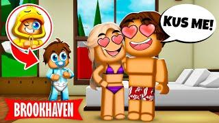 Ik BETRAP Online DATERS Als Een BABY In Brookhaven! (Roblox)