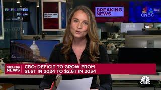 CBO: Deficit to grow from $1.6T in 2024 to $2.6T in 2034