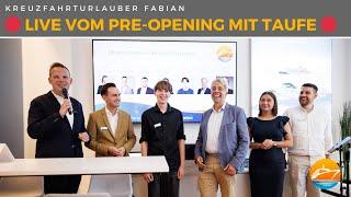  LIVE: Das Kreuzfahrtstudio wird getauft!  Exklusiver Einblick auf die Pre-Opening Party! 