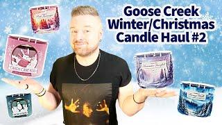 Goose Creek Winter/Christmas Candle Haul #2!