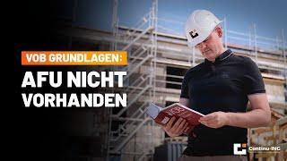 VOB Grundlagen: Starte NIEMALS ohne Ausführungsunterlagen mit der Baustelle!