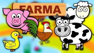 Farm Animals for kids - Learn animals - Animals voices