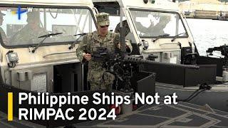 Philippines Unable to Send Ships to RIMPAC, Urge Support from Allies | TaiwanPlus News