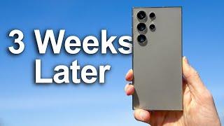 GALAXY S24 ULTRA (Problems & Best Features 3 Weeks Later)