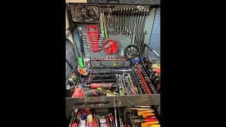 Take An Exciting Tour Of My Brand New U.S. General Harbor Freight 5 Drawer Tool Cart! #organization