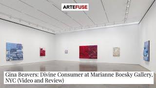 Gina Beavers: Divine Consumer at Marianne Boesky Gallery, NYC | Contemporary Art