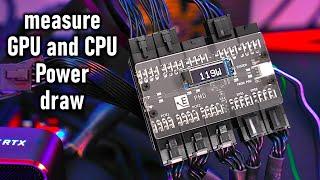 This PCIe Power Measurement Tool is absolutely brilliant!