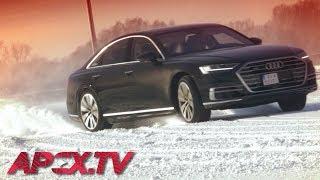 TEST Audi A8 3.0 TDI Quattro - MAJO BÓNA / APEX.TV [ENG SUB]