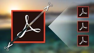 Acrobat PRO DC tutorial - Resizing and splitting .PDF files