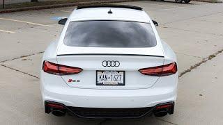You NEED a Res Delete! 2023 Audi RS5 Sport Exhaust Resonator Delete