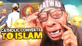 CATHOLIC CONVERTS TO ISLAM! | VERY EMOTIONAL 