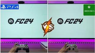 EA FC24 (PS4 Slim Vs Xbox One S)