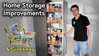 Making Custom Storage Improvements & Giveaway