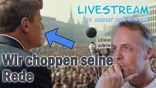 Livestream: Wir choppen "Ich bin ein Berliner!" oder wir versuchen es ‍️