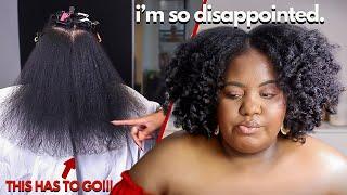 OMG, I MESSED UP!! This Natural Hair Salon Visit to Trim My Type 4 Hair Went So Wrong