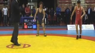 AWFCUP2013 / Ruslan Surxayev - Beka Bujiaşvili GEO - fs-junior 55 kg final