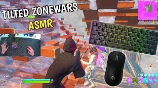 GK61 And Logitech G Pro ASMR  Brown Switches Chill Keyboard Fortnite Tilted ZoneWars Gameplay! 