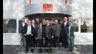 Hans-Julius Ahlmann and the Board of Directors from ACO Group visited ACO FUNKI, 8 October 2019
