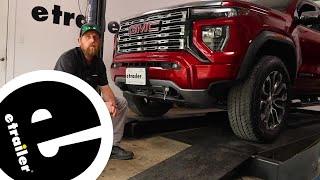 etrailer | How to Install the Blue Ox Base Plate Kit - 2023 GMC Canyon