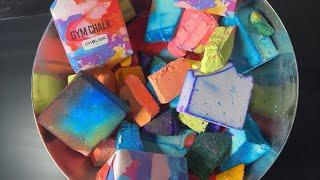 Bucket full of Reforms, Plain and Dyed Gym Chalk | Satisfying ASMR