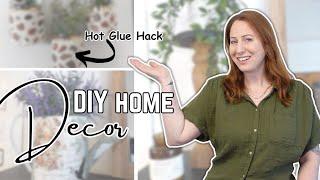 High end home decor DIY's on a budget