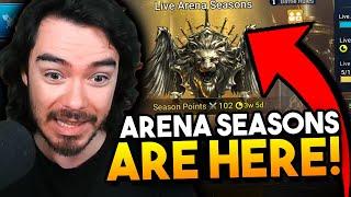 LIVE ARENA SEASONS ARE HERE!!! (My First Thoughts and Tips) | Raid: Shadow Legends