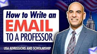 How To Write Professional Email | Email Writing to a Professor | Email Tips