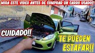 COMO REVISAR UN AUTO USADO ANTES DE COMPRAR/QUE DEBO DE REVISAR EN UN CARRO USADO/MIRA ESTO ANTES!