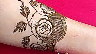 दुल्हन मेहंदी डिज़ाइन  front full hand bridal mehandi design l  mehandi l mehendi l mehndi ki design