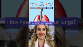 Healthy lung breath hold test #trending #viral #subscribe #entertainment