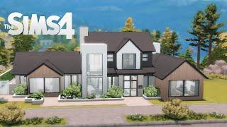 Copperdale Modern Family Home | The Sims 4 Stop Motion Build | No CC
