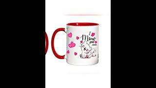 STARPION : I Meow You Forever Ceramic Coffee Mug : Printed Mug : For Office,Home,Table : New Design