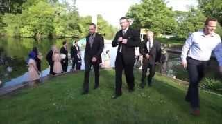 Wedding Photographer goes to great depths to capture the moment ENDS UP IN THE LAKE !!!