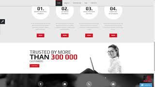 Software Responsive Website Template TMT | Free Template  Dyson Nigel