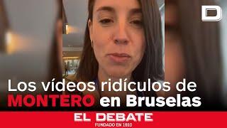 El ridículo video de Irene Montero en el Parlamento Europeo