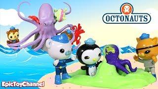 OCTONAUTS Disney Junior Rescue Octopus Stuck in Slime + Kwazii & Captain Barnacle and the Octopod