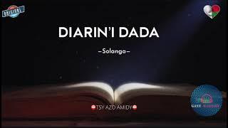 Tantara gasy : Diarin’i Dada— Solanga Radio️TSY AZO AMIDY️ #gasyrakoto