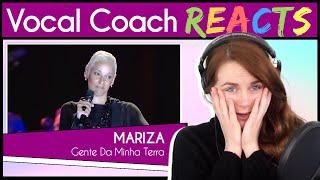 She Sings For Portugal! | Mariza - Gente Da Minha Terra ao vivo (Live) | Vocal Coach Reacts