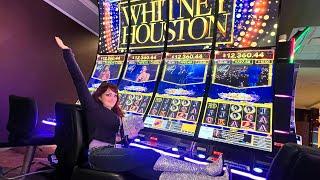 Incredible New Slot Machine Had Me Jamming a Jackpot! Whitney Houston at Agua Caliente Casino!