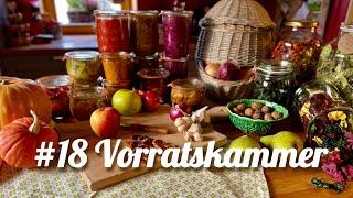 # 18 Vorratskammer, Einkochen, Fermentieren, Dörren, Einlagern im Keller